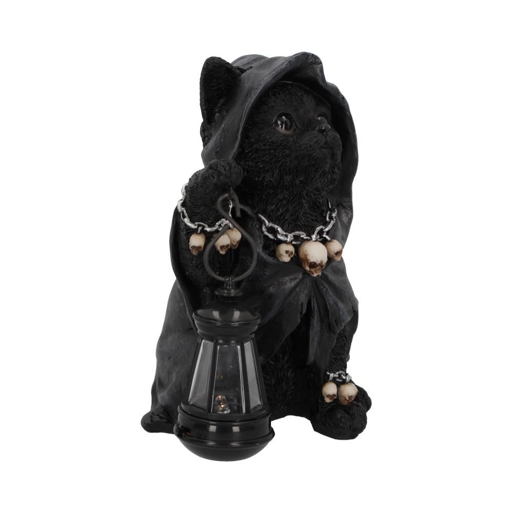 Reapers Black Cat Lantern - 18cm