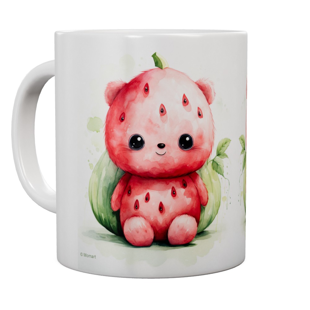 Fruit Monster - Standing Strawberry Mug