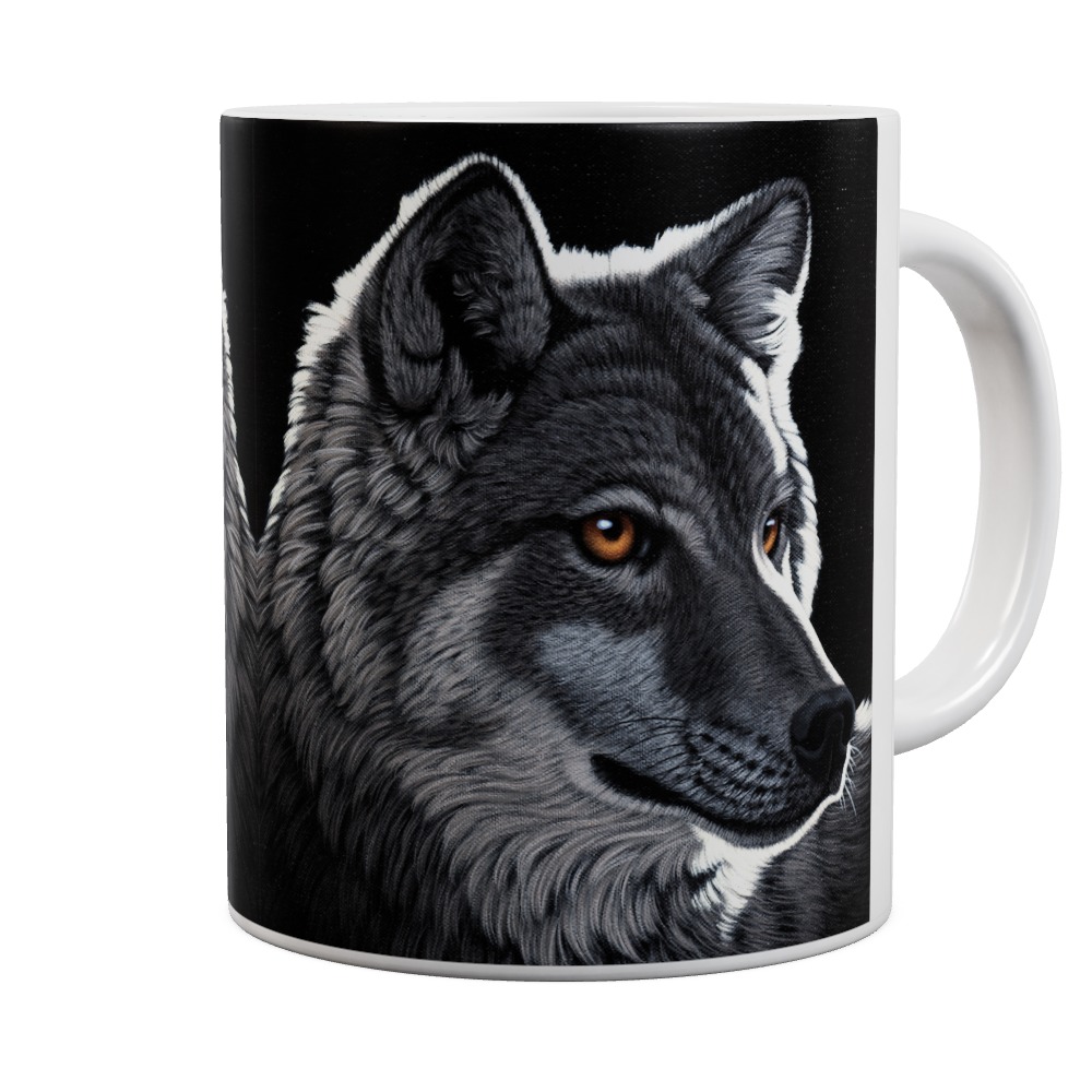 Night Wolf Mug