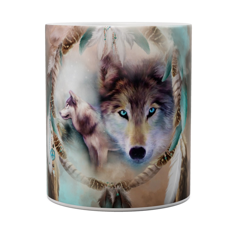 Mug Dreams Of Peace - Wolves