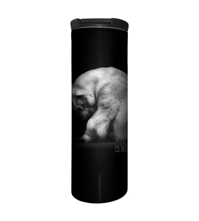 Climate Change Is Real Polar Bear Tumbler