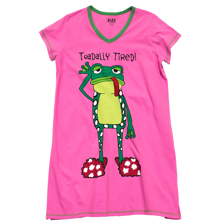 LazyOne Womens Toadally Tired