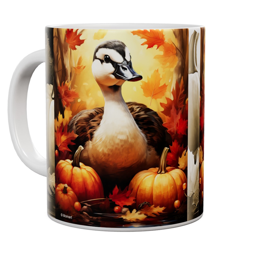 Autumn Goose - Black Mug