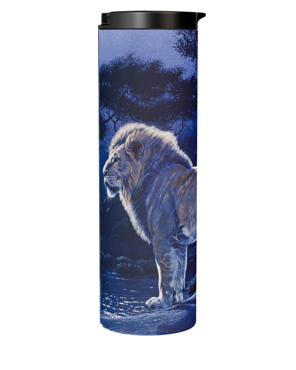 Into The Night - Lion Tumbler