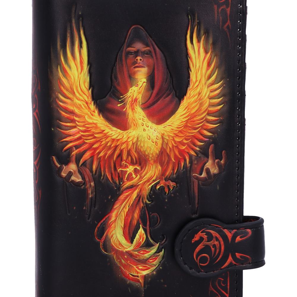 Phoenix Rising Embossed Portemonnee 18,5 cm