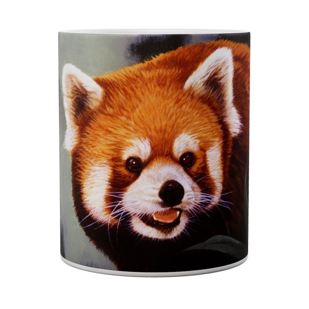 Mug Hiding Out - Red Panda
