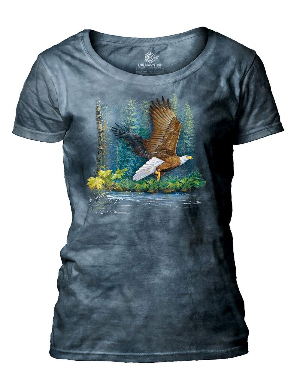 River Eagle Women's Scoop T-shirt