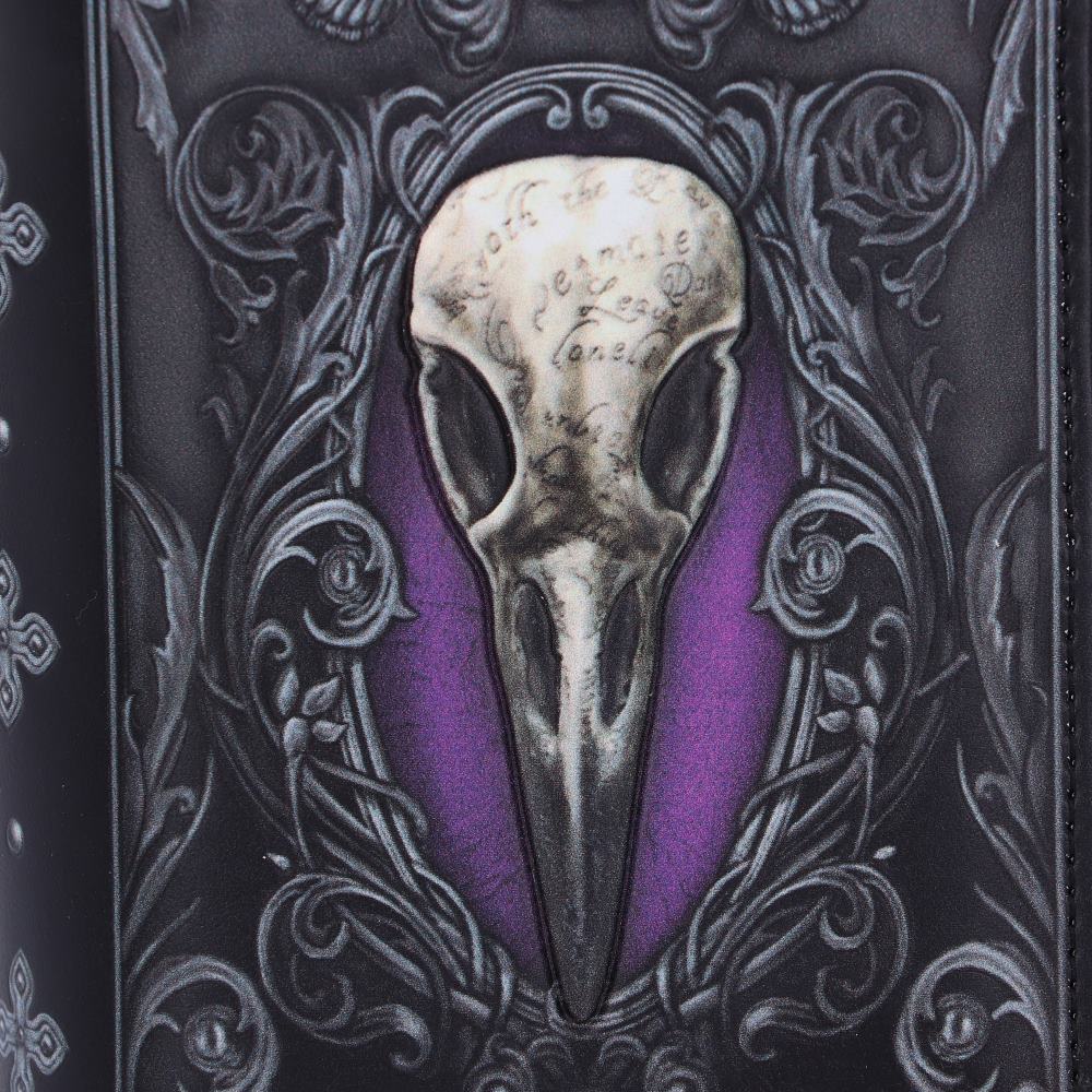 Edgar's Raven Embossed Bourse 18,5 cm