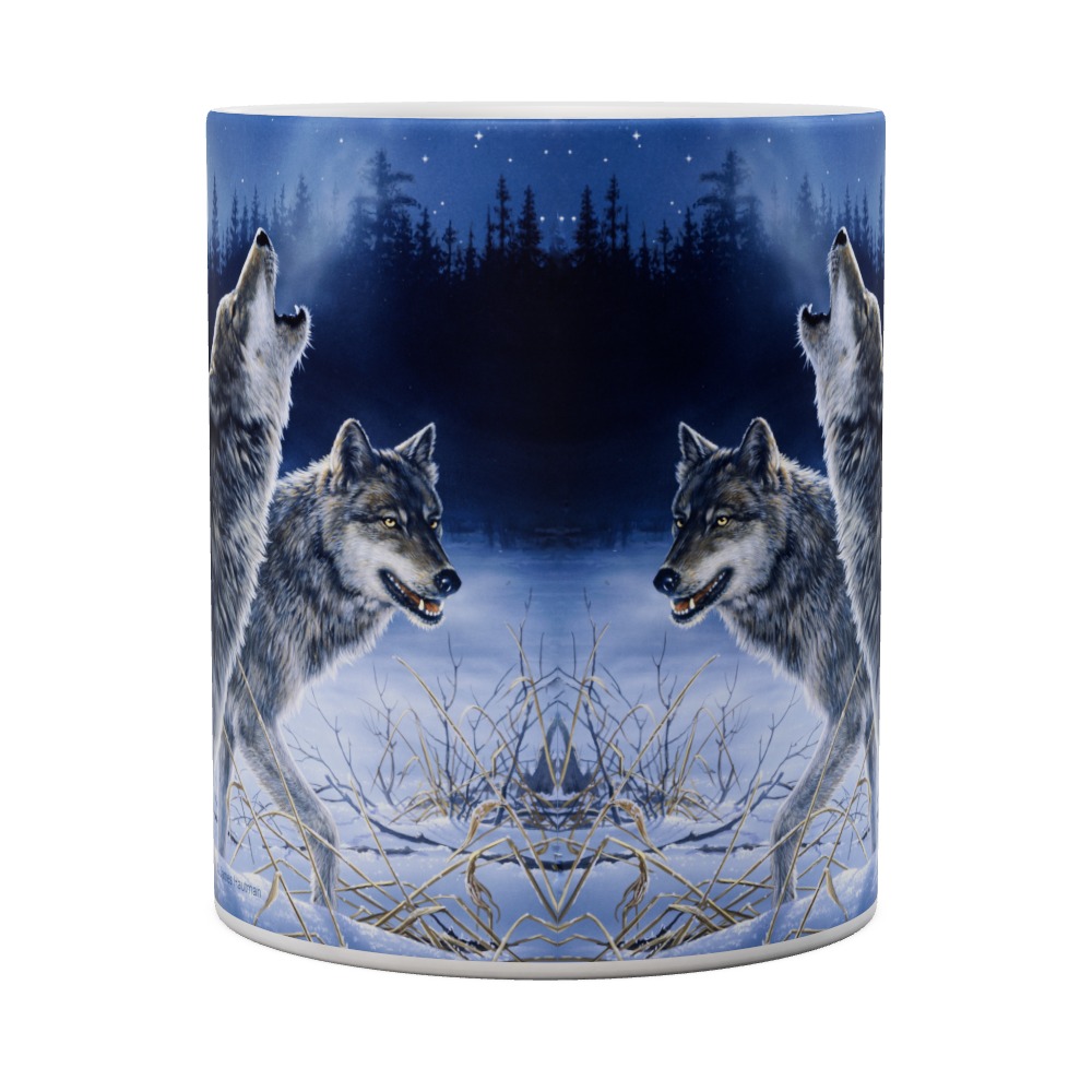 Mug Howling In The Moonlight - Wolves