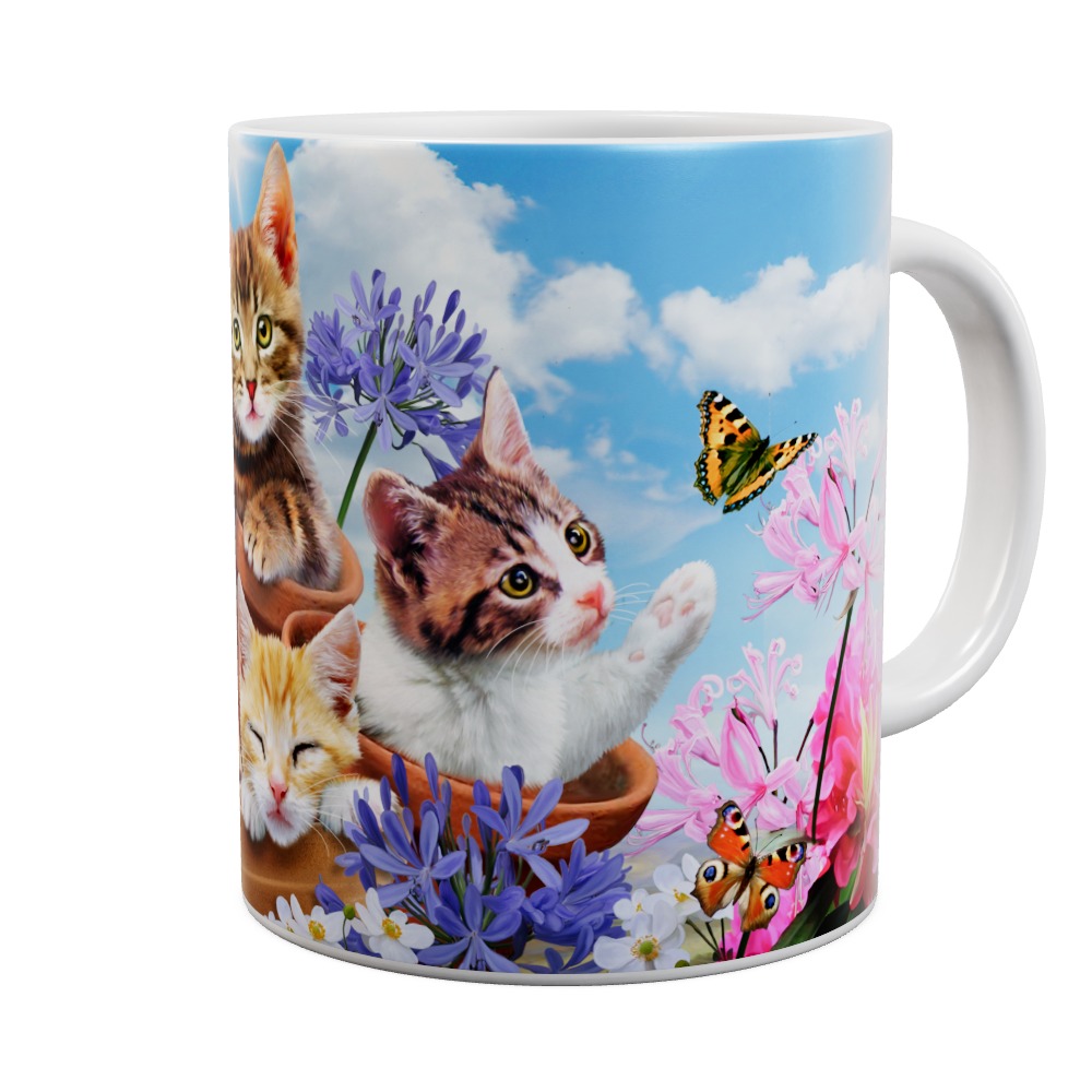 Mug Garden Wonders - Cats