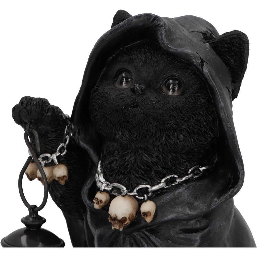 Reapers Black Cat Lantern - 18cm