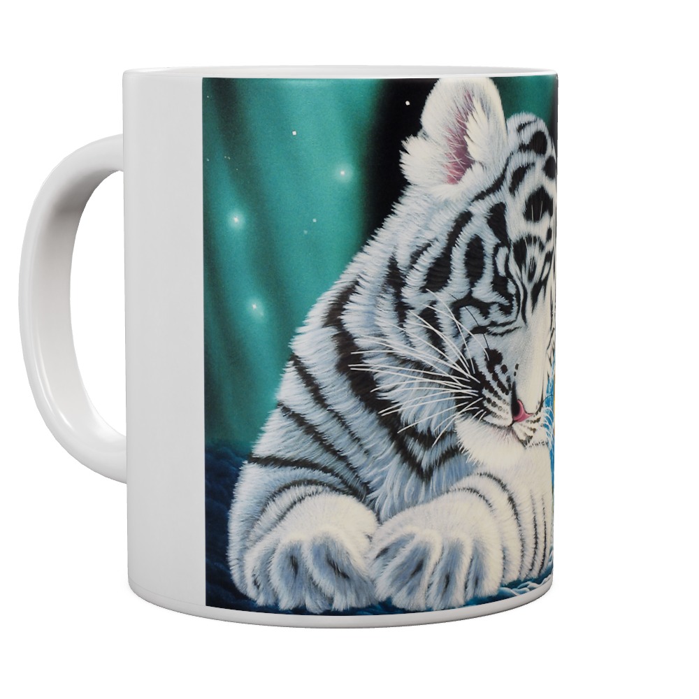 Earth Light - White Tiger Mug