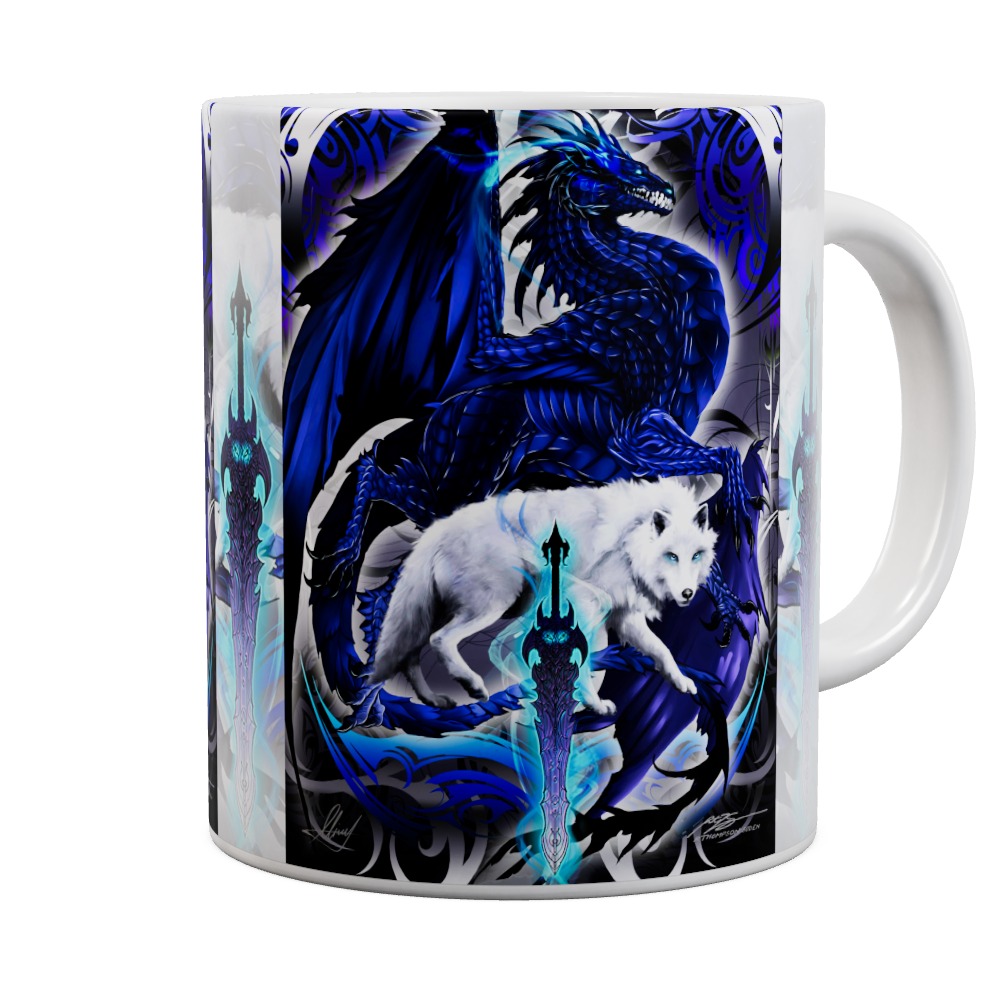 Dragonsword Alphablade Mug