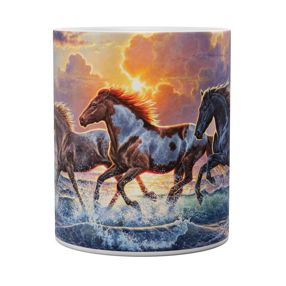 Mug Against The Wind - Horses