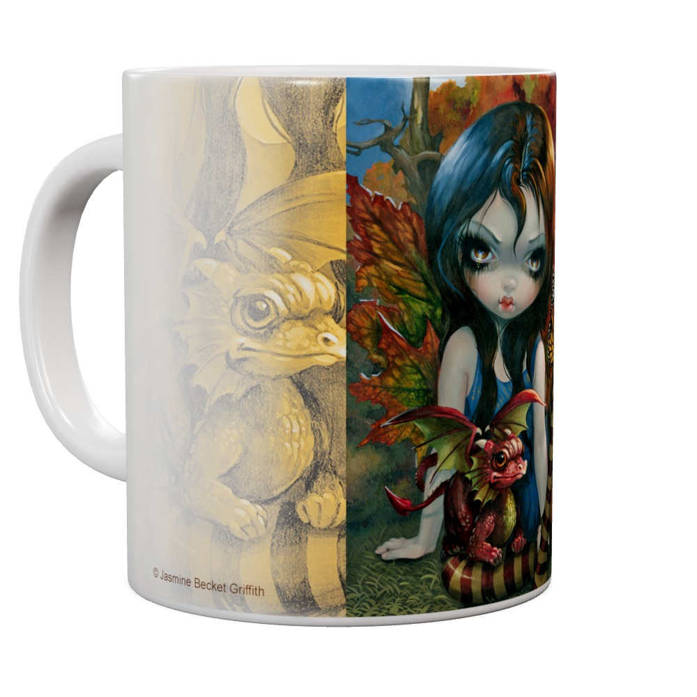 Autumn - Fairy And Dragon Mug