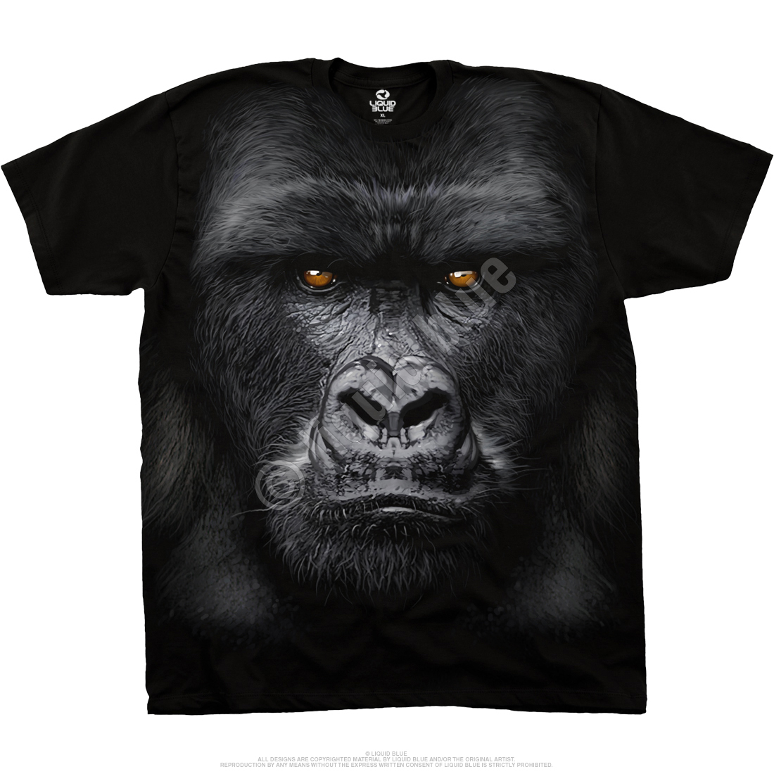 Majestic Gorilla Exotic Wildlife T-shirt