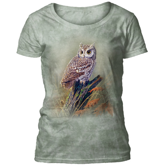 Screech Owl Women's Scoop T-shirt